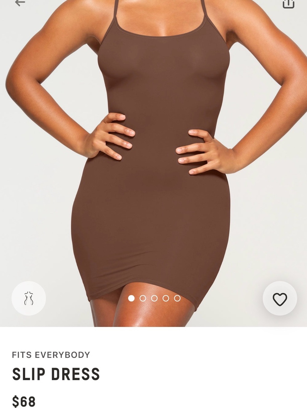 SKIMS Jasper FITS EVERYBODY
SLIP DRESS